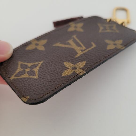 Vintage 1980’s Louis Vuitton Monogram Pochette Cles Coin Purse Pouch Key Case - Picture 8 of 11